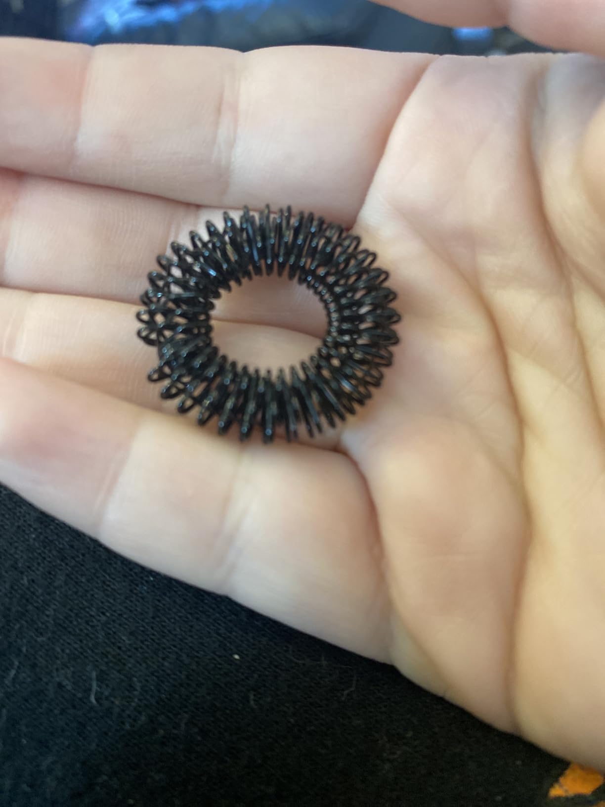 Mr. Pen- Spiky Sensory Rings, 10 Pack, Jewel Tones | Stress Relief Fidget Sensory Toys, Fidget Ring for Anxiety, Massager, Individuals with BFRB, ADHD and Attention Disorder customer photo 1