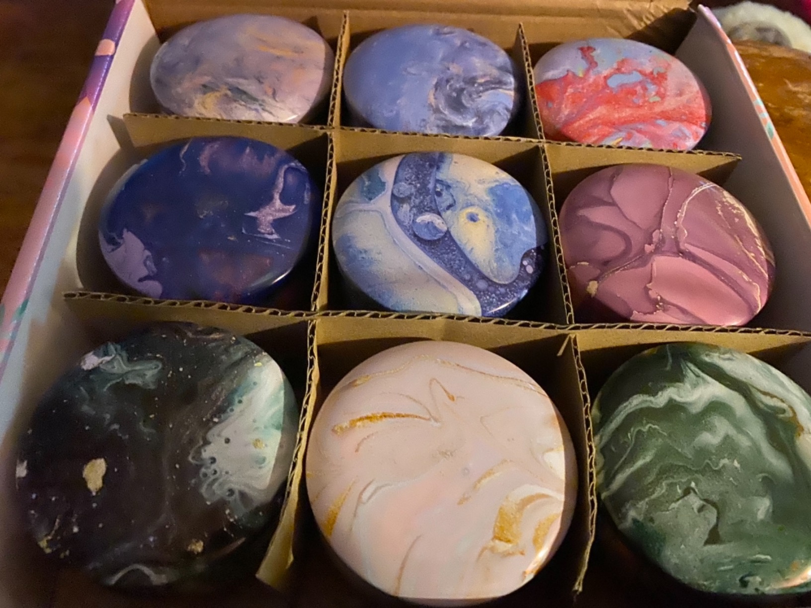 Scented Candles Gifts Set for Women, 9 Pack Aromatherapy Candles Pack Soy Wax with Essential Oil Include Lavender, Jasmine and Vanilla for Bridesmaid, Birthday, Valentine's, Mother's Day, Bath, Yoga customer photo 1