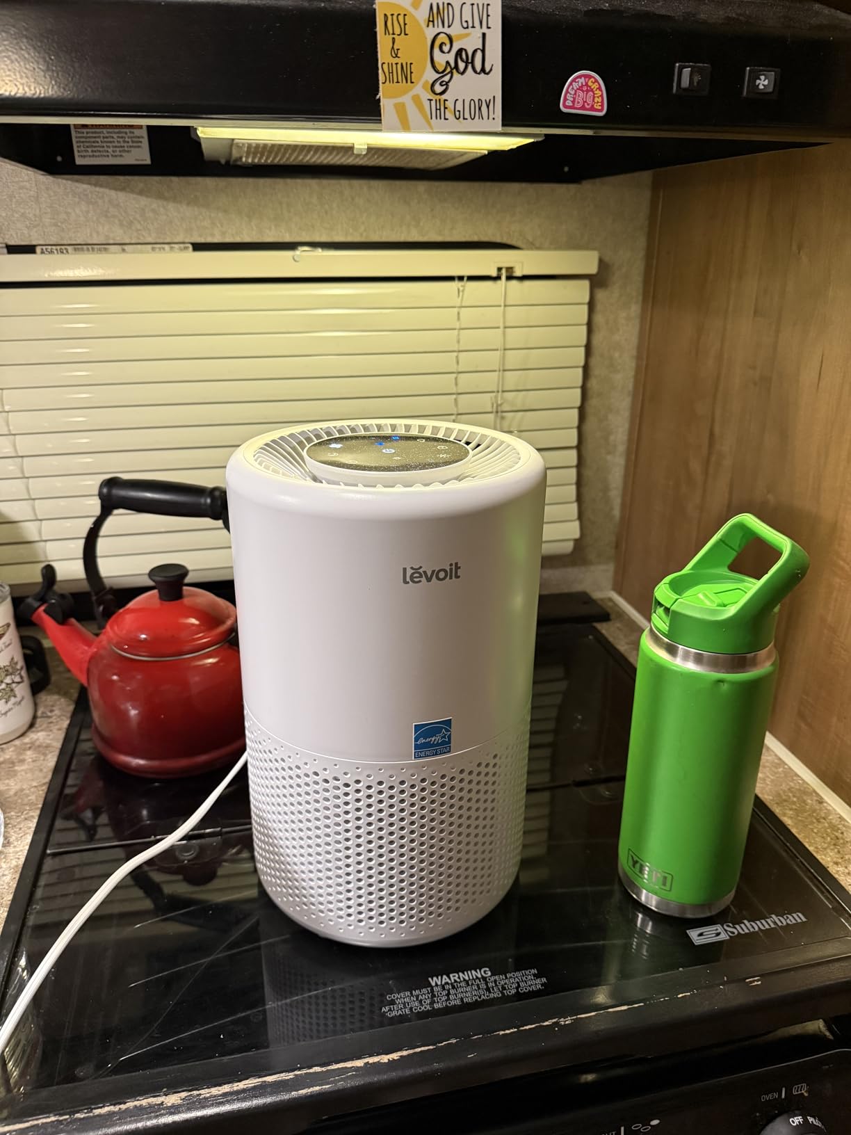 Levoit Air Purifier for Home Pets Bedroom Dorm Room, Smart & Voice Control customer photo 1