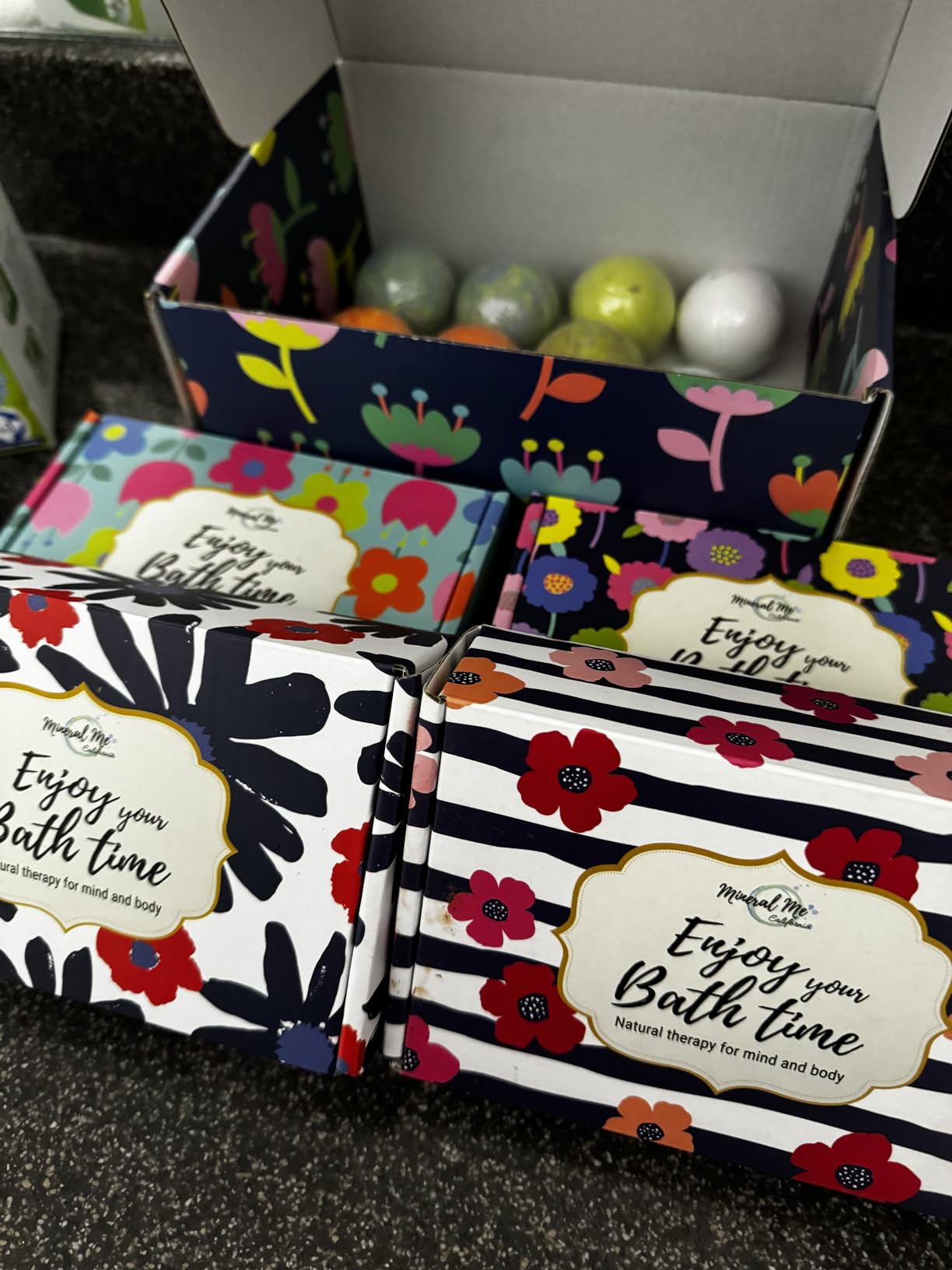Bath Bombs for Women Gift Set - 24 Natural and Organic Bath Bombs with Essential Oils & Moisturizing Shea Butter, Spa Birthday Gift, Selfcare Gifts, Women, Teen Girls, Bridesmaid Gift customer photo 2