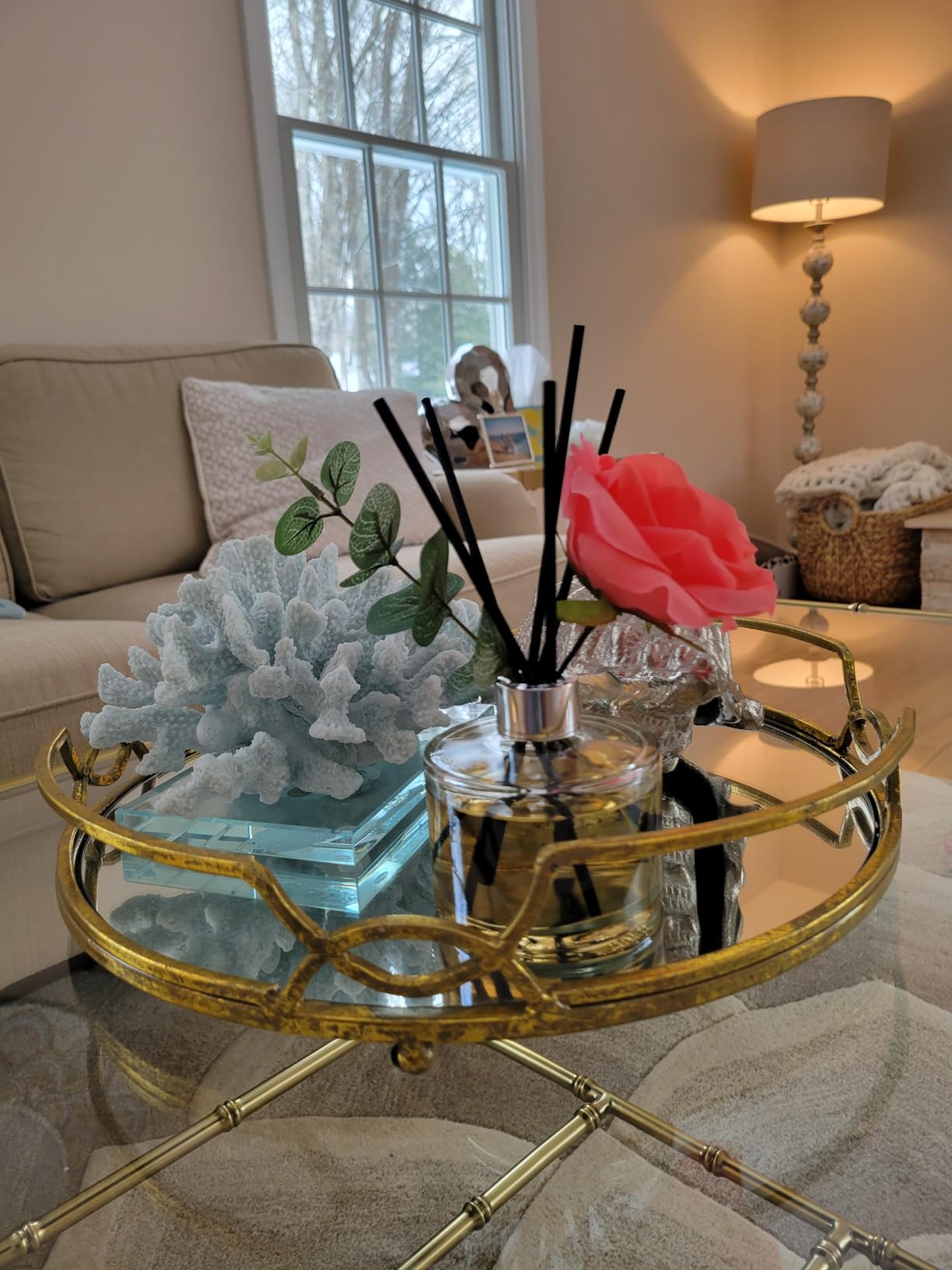 396 st. Rose Flower Reed Diffuser, Red Rose, 200ml (6.7oz), Reed Diffuser Sets, Home Fragrance, Scented Oils, Home & Bathroom Decor customer photo 2
