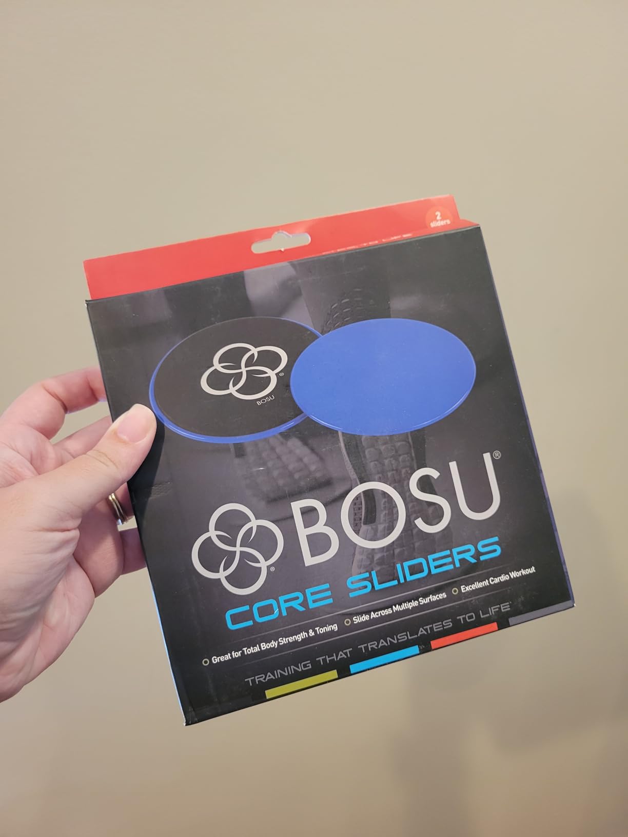 BOSU Core Sliders customer photo 1