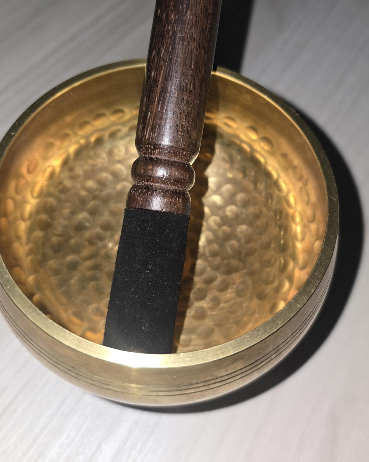 HIMALAYAN HEALING Tibetan Singing Bowls Set~ Meditation Sound Bowl hand Hammered in Nepal For Yoga, Meditation, Mindfulness, Healing & Chakra balancing~ customer photo 1