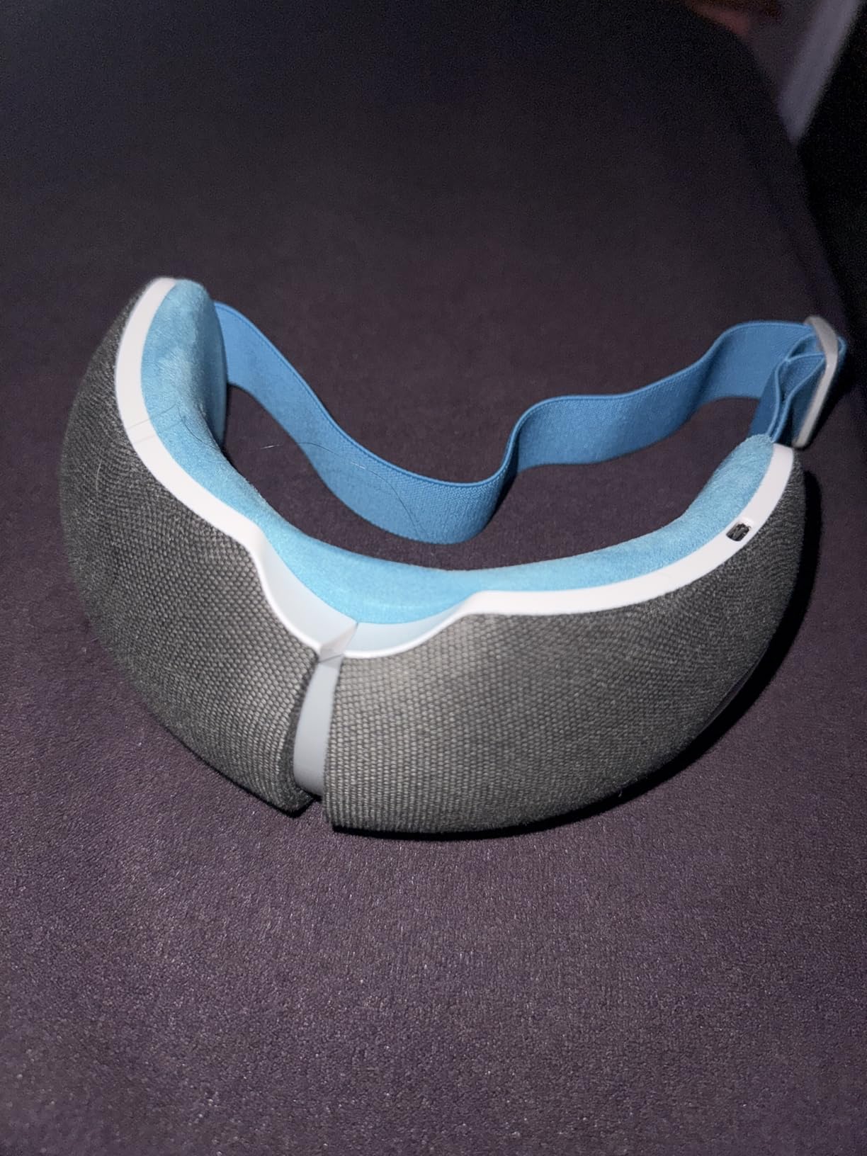 LifePro Portable Eye Massager with Heat & Vibration - FSA/HSA Eligible Rechargeable Heated Migraine Mask with Bluetooth Music - 4 Soothing Modes for Compression Massage to Help Reduce Puffy & Dry Eyes customer photo 2