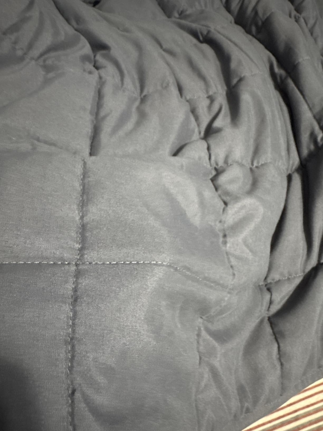 L'AGRATY Weighted Blanket for Adults 15lbs, 48