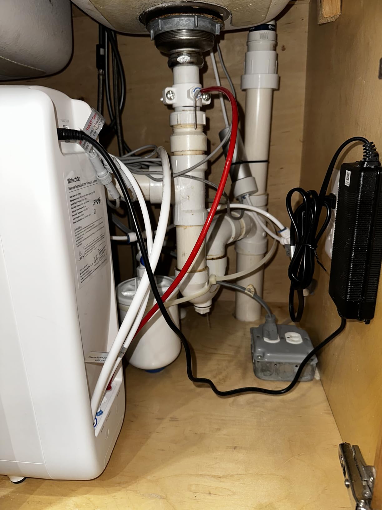 Waterdrop G3P800 Tankless Reverse Osmosis Water Filter System, 800 GPD customer photo 1