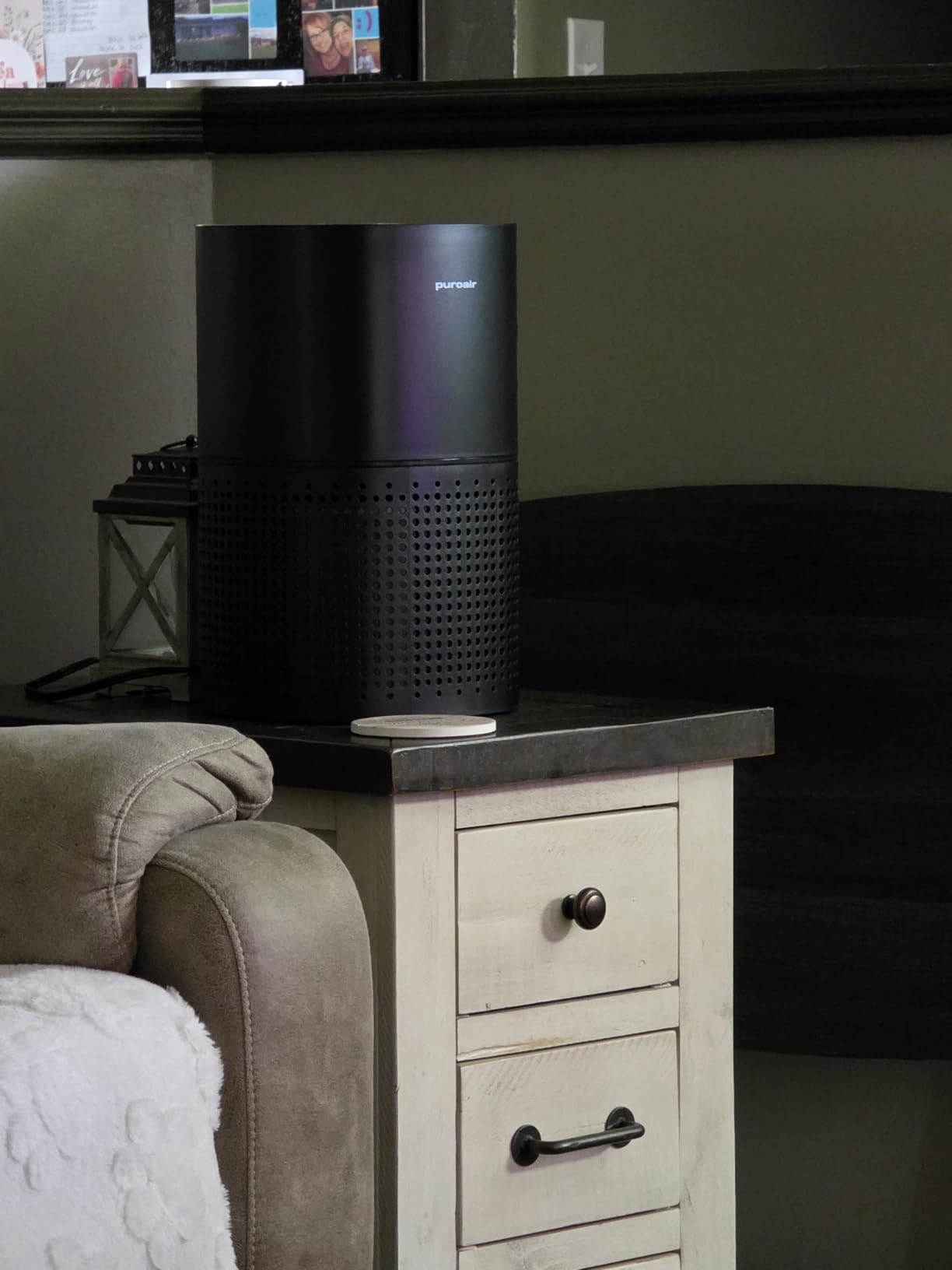 PuroAir 240 HEPA Air Purifiers for Home Pets Air Cleaner up to 1,000 Ft² - HEPA Filter + CarbonTech up to 500X Stronger - Cleans Air Fast - Auto, Sleep Modes Air Purifiers for Bedroom, Office, Dorm customer photo 1
