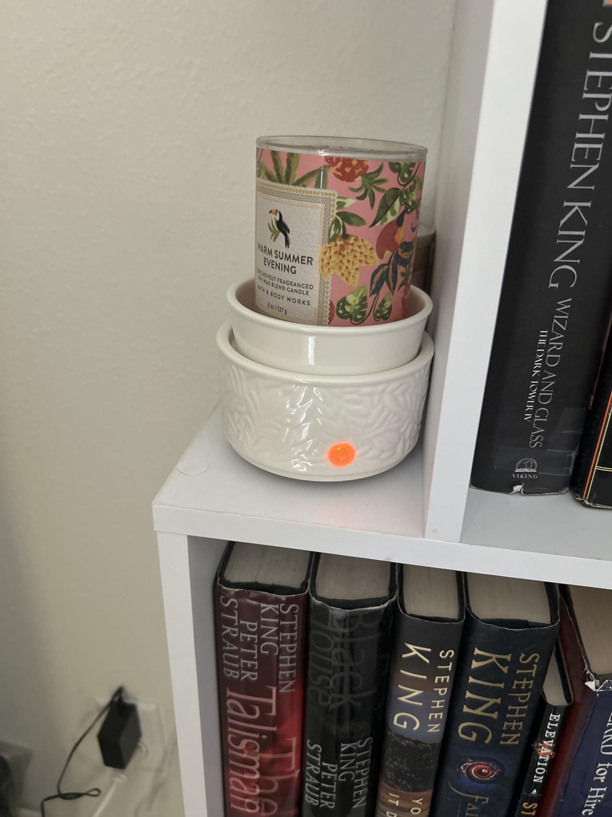 Wax Melt Warmer 3-in-1 Electric, Ceramic Wax Burner for Scented Wax & Essential Oil - Fast Heating, Flame-Free Aromatherapy for Home Office, White customer photo 2