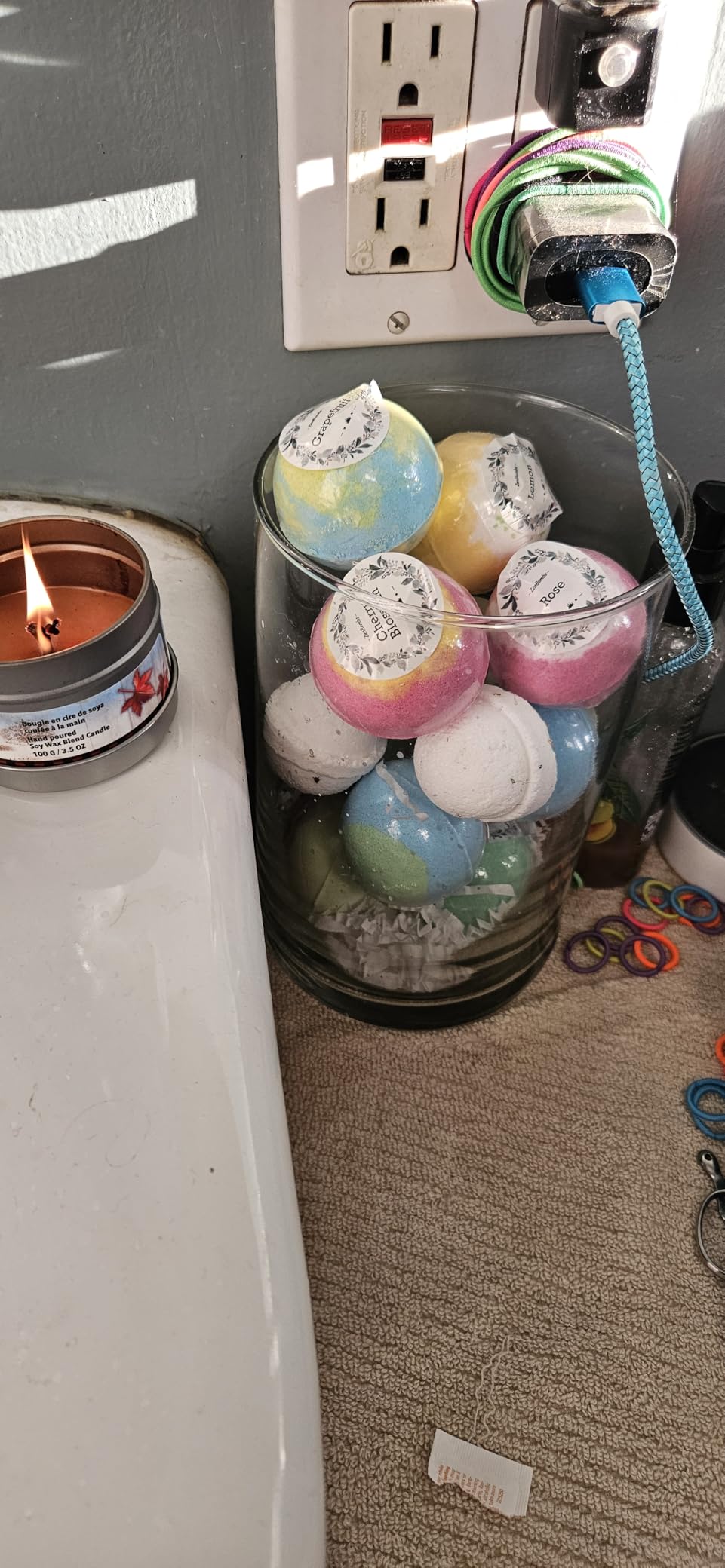 ZenBombs Bath Bombs for Women, 12pcs Handmade Natural Bath Bomb, Stocking Stuffers, Mothers Day Presents for Mom, Bath Bomb with Shea Butter, White Elephant, Valentines Day Presents for Her and Him customer photo 2