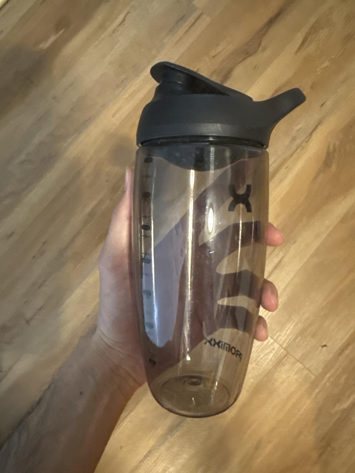 Promixx Pursuit Protein Shaker Bottle (24 oz) - Silent No-Ball Mixer, Leak-Proof Lid, BPA/BPS & Phthalate-Free ECOZEN - Easy-Clean Shaker Cup for Protein Shakes, Pre & Post-Workout Smoothies customer photo 2