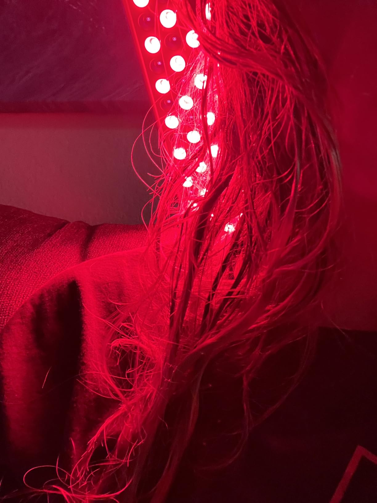 LED Red Light Therapy Device - 45W LED Panel Deep 660nm and Near-Infrared 850nm Light Combo for Skin Beauty, Pain Relief of Muscles and Joints customer photo 2