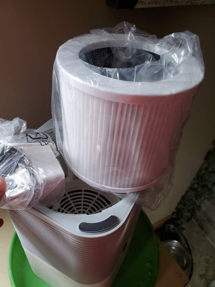 VEWIOR Air Purifiers for Home, Air Purifiers for Large Room up to 1200 sq.ft, H13 True HEPA Air Filter with Fragrance Sponge 6 Timers Quiet Air Cleaner for Pet Dander Wildfire customer photo 2