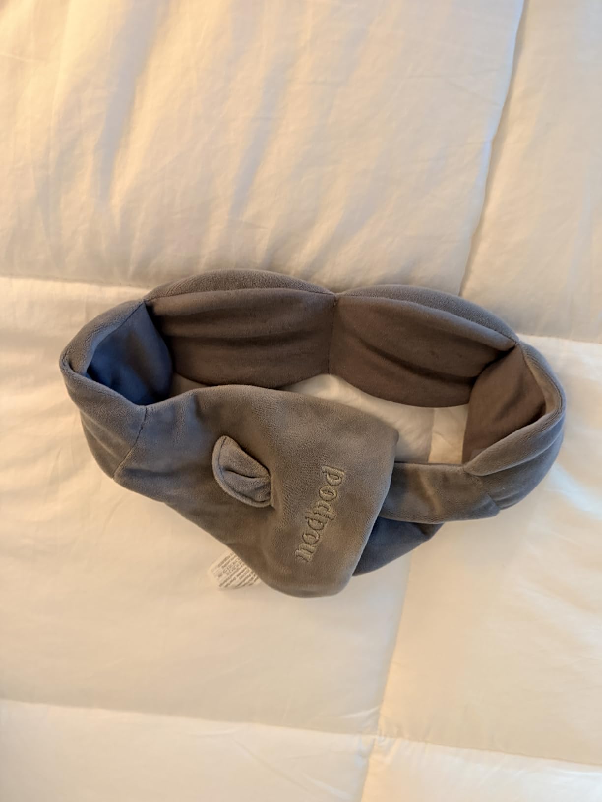 Nodpod Gentle Pressure Sleep Mask | Patented Light Blocking Design for Sleeping, Traveling & Relaxation - Sage customer photo 2