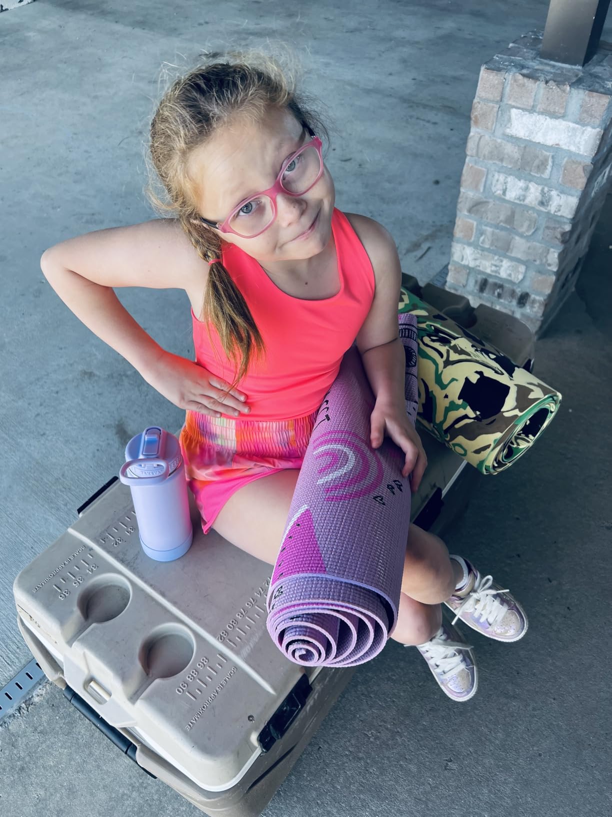 Antsy Pants Yoga Mat for Stretching and Yoga customer photo 2