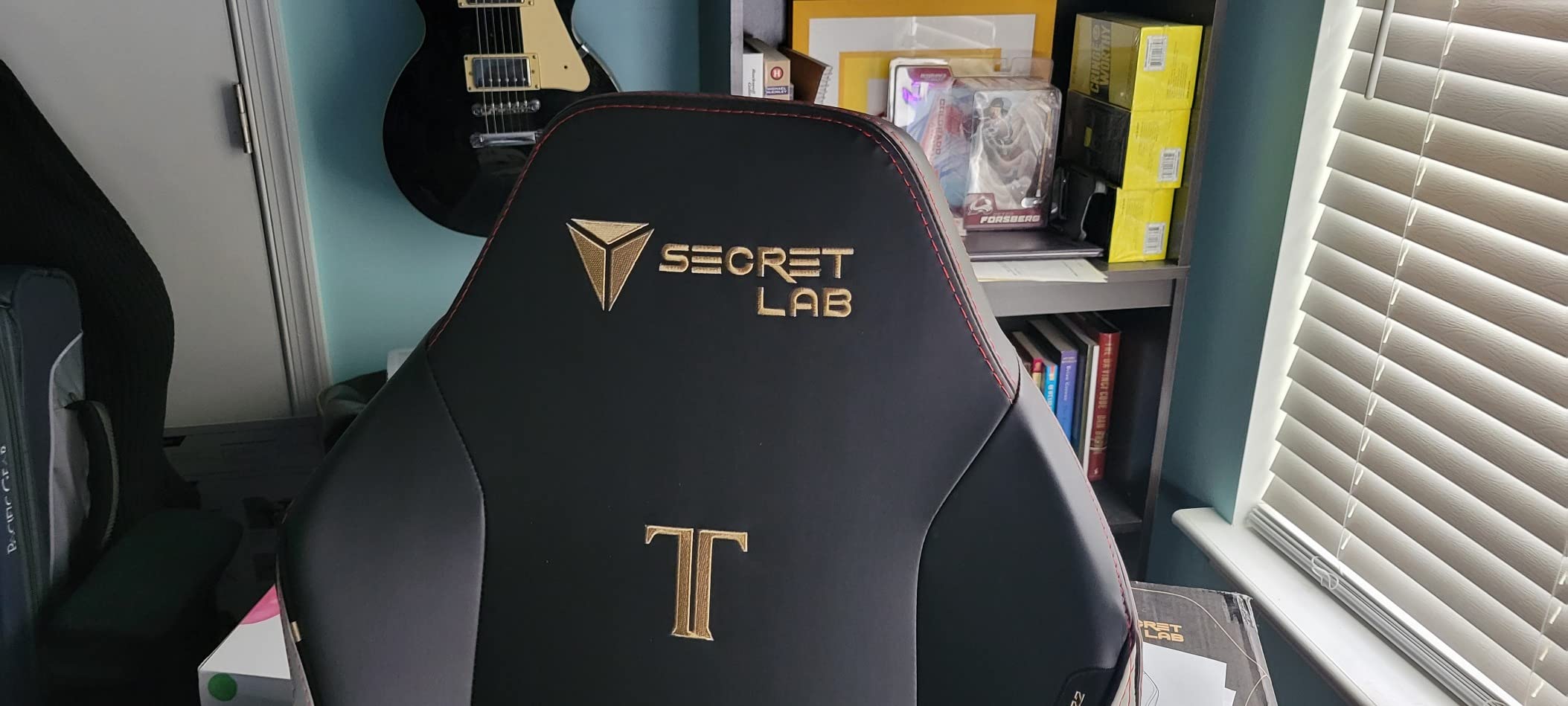 Secretlab Titan Evo Black Gaming Chair - Reclining, Ergonomic & Comfortable Computer Chair with 4D Armrests, Magnetic Head Pillow & 4-Way Lumbar Support - Black - Leatherette customer photo 2