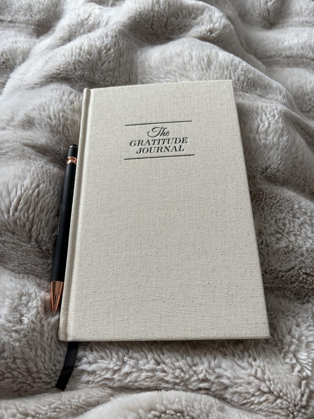 The Gratitude Journal for More Happiness, Optimism, Affirmation & Reflection - An Effective Manifestation Guide Journal, Undated Daily Journals for Women & Men (Beige) customer photo 1