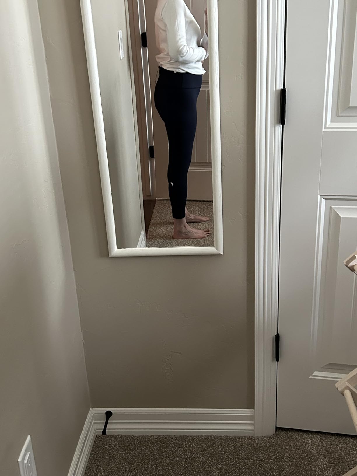 Women's Define High-Waisted Legging, Workout, Yoga, Running, Athletic, Active, Maximum Compression, Flattering customer photo 2