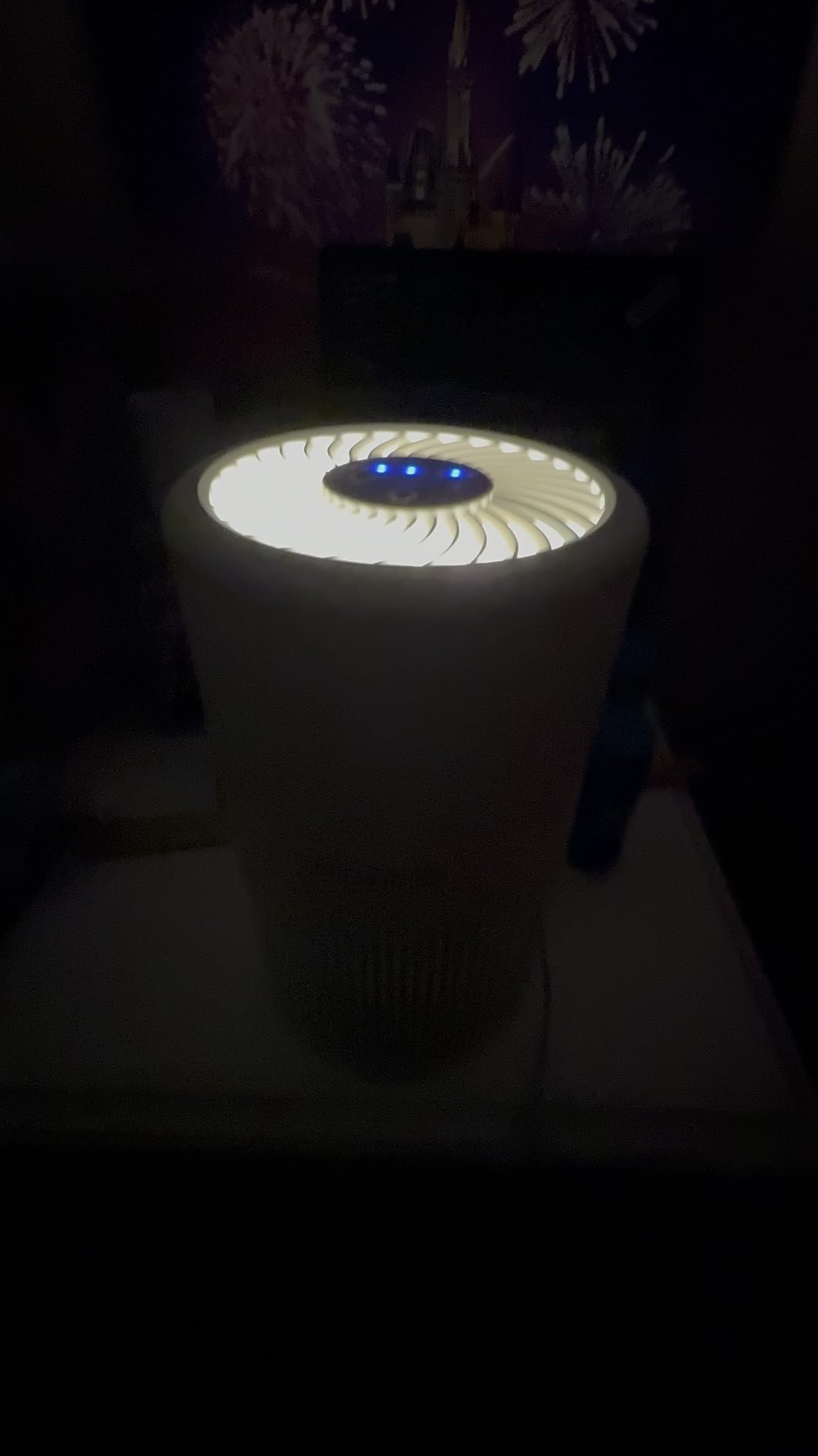 Air Purifiers for Bedroom, FULMINARE H13 True HEPA Air Filter, Quiet Air Cleaner With Night Light, Portable Small Air Purifier for Home, Office, Living Room customer photo 1