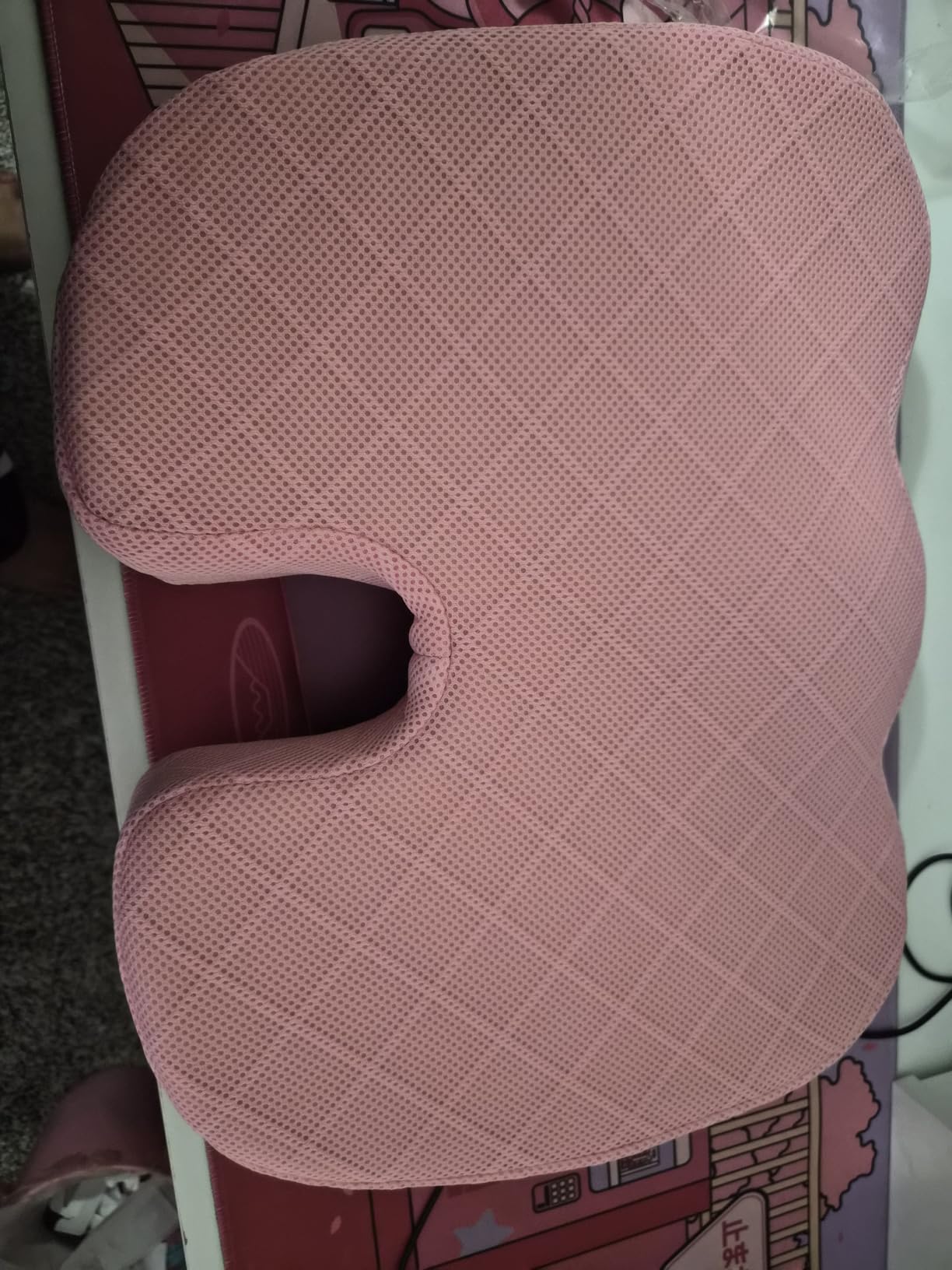 TushGuard Seat Cushion - Memory Foam Sitting Pillow for Office Chair, Car Seat, Airplane, Bleacher - Sciatica & Hip & Coccyx Pain Relief Desk Chair Cushion for Long Sitting Office Workers, Car Drivers customer photo 2