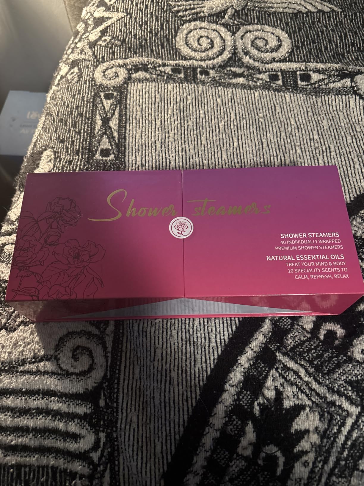 Birthday Gifts for Women, 40 PCS Shower Steamers Aromatherapy, 10 Scent Bath Bombs Organic with Natural Essential Oil, Relaxation Self Care Gifts for Women Mom Wife Sister Friend Her customer photo 1