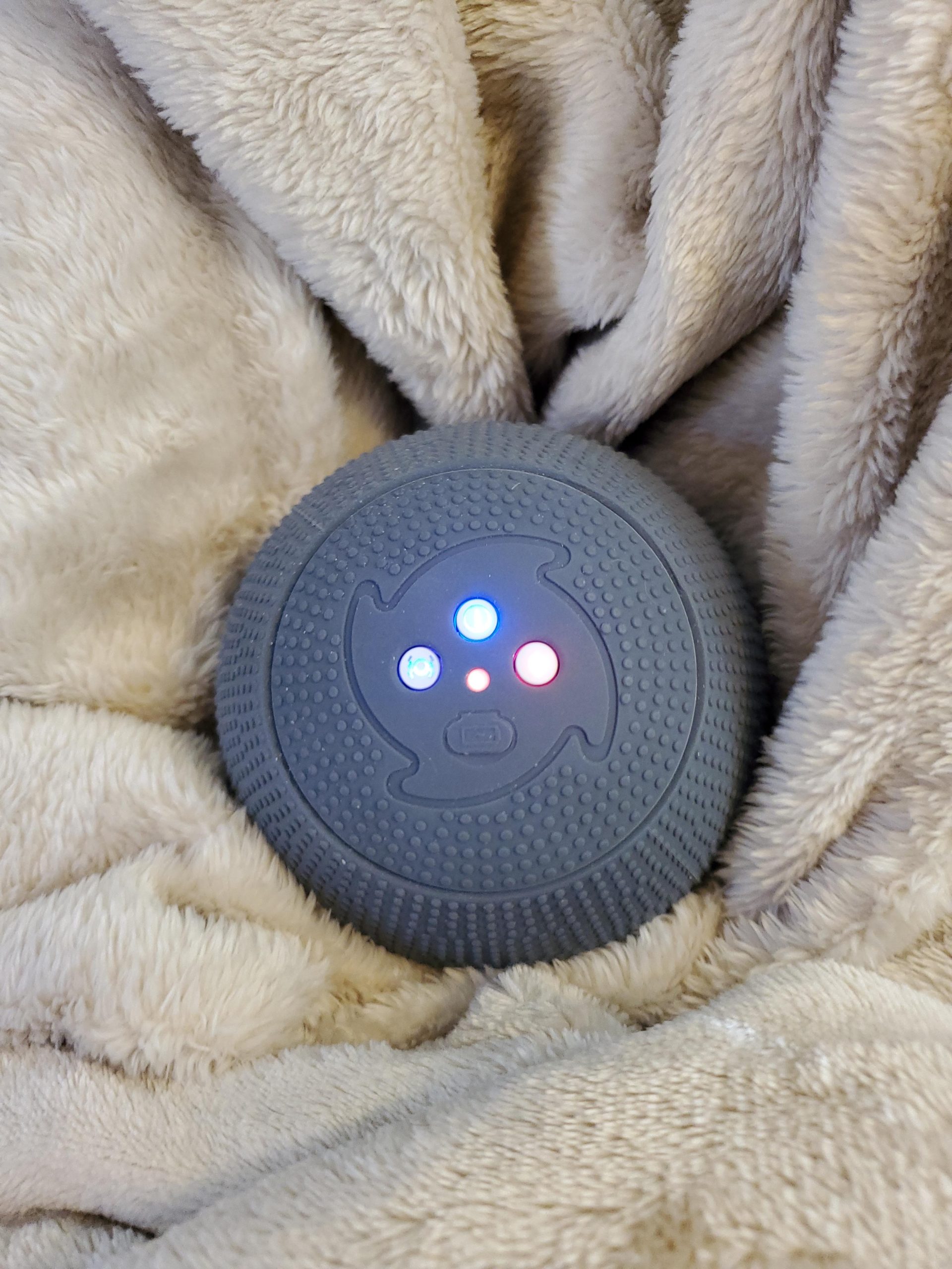 MyoStorm Mini Meteor Heating Vibrating Massage Ball Roller for Muscle Recovery Therapy and Pain Relief customer photo 1