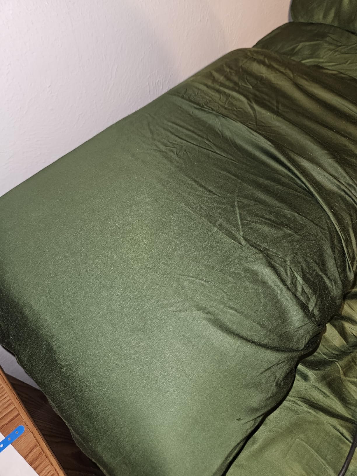 DOZ Sheet Set, 100% Viscose derived from Bamboo, Organically Grown, Buttery Soft, Cooling Sheets, High GSM, Deep Pockets - 3 Piece - 2 Pillowcases 1 Fitted Sheet (Forest, Queen) customer photo 1