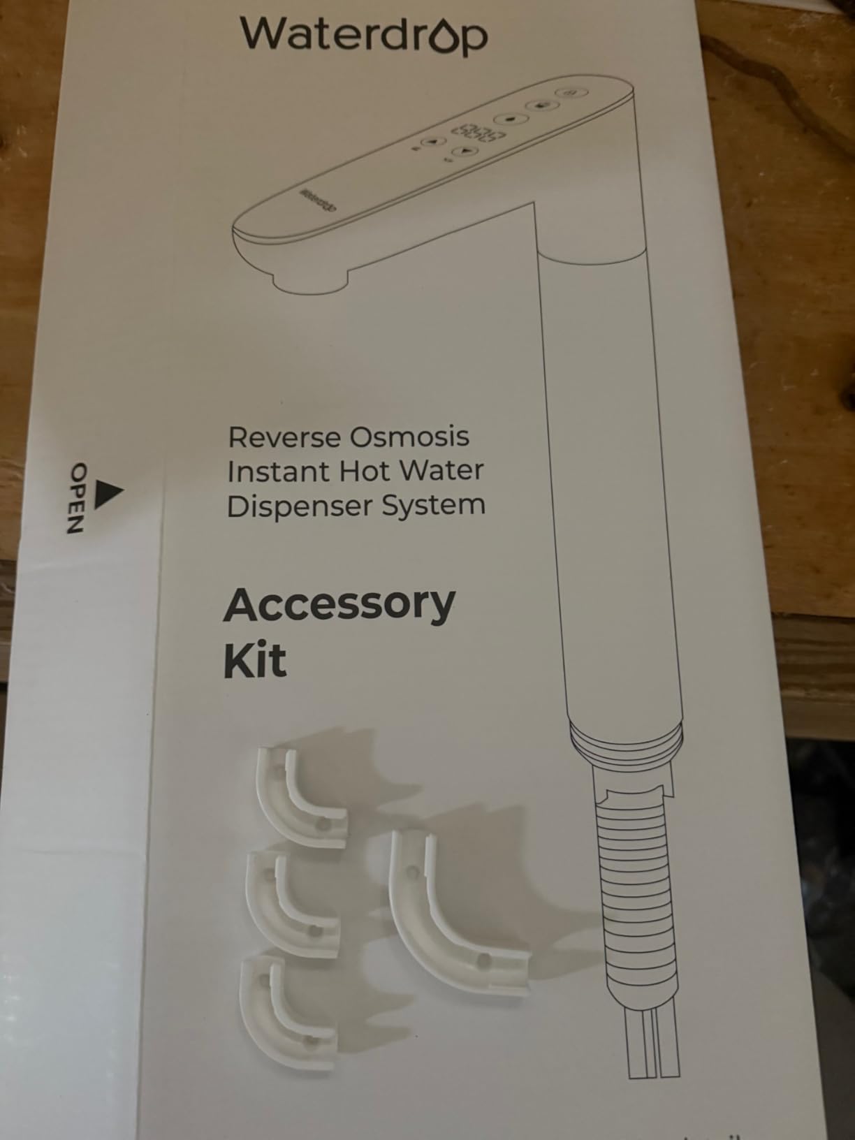 Waterdrop KJ600 Instant Hot Reverse Osmosis System, 600 GPD, Tankless RO customer photo 1