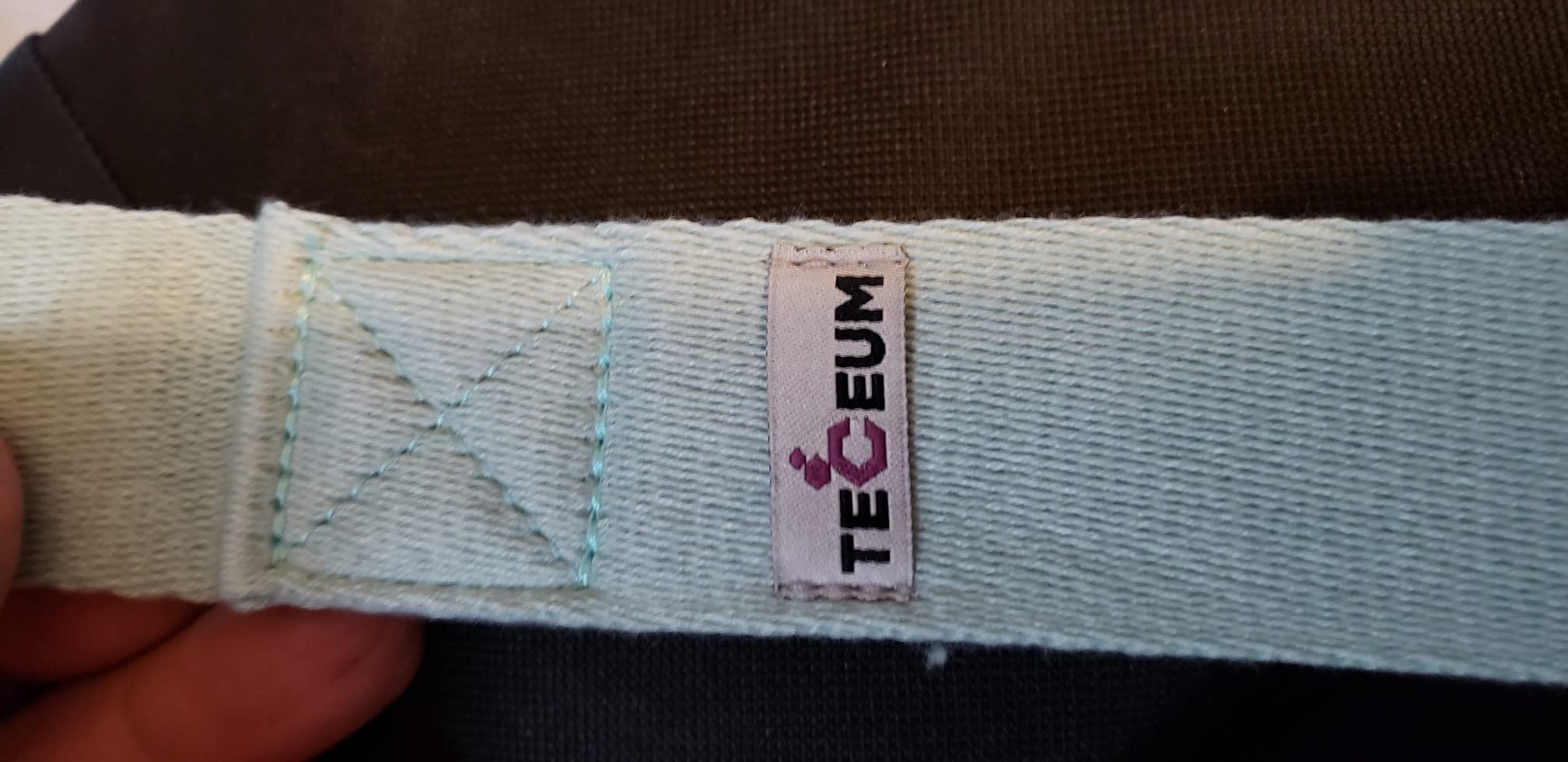 TECEUM Stretching Strap with 10 Loops for Physical Therapy & Rehab | Non-Elastic Yoga Stretch Band for Hamstring, Leg, Hip & Knee Rehab, Pilates, Flexibility & Mobility Exercises for Men & Women customer photo 1