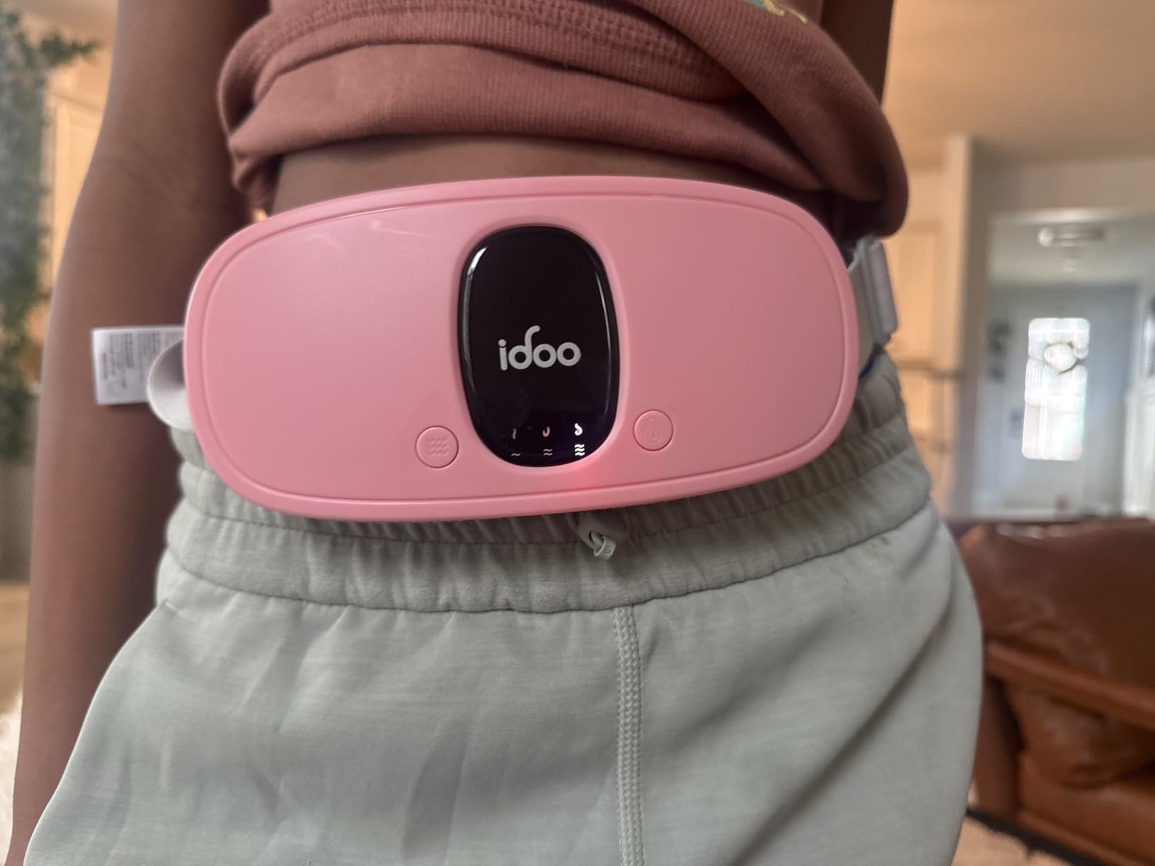 iDOO Portable Heating Pad, FSA Eligible Items, Birthday Gifts for Mom Women, Pink customer photo 1