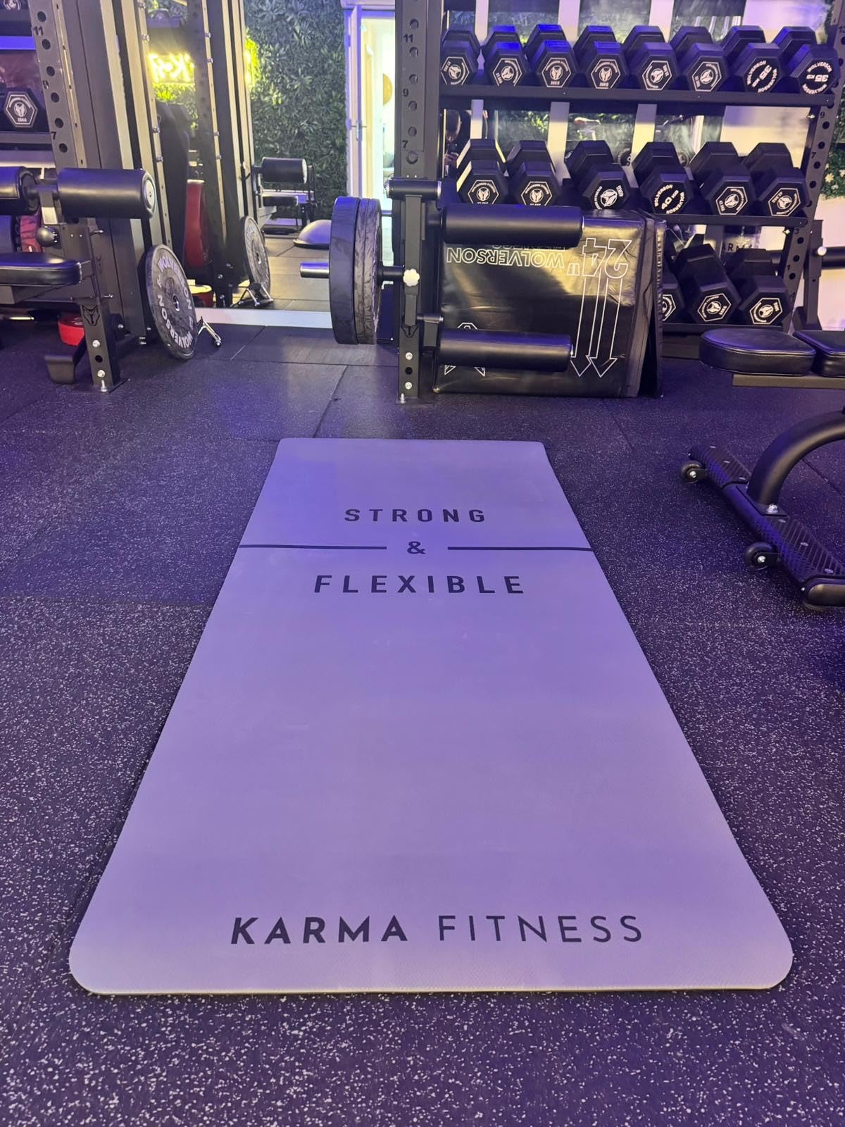 Large Exercise Mat - Extra Thick 10mm Workout Mat (72