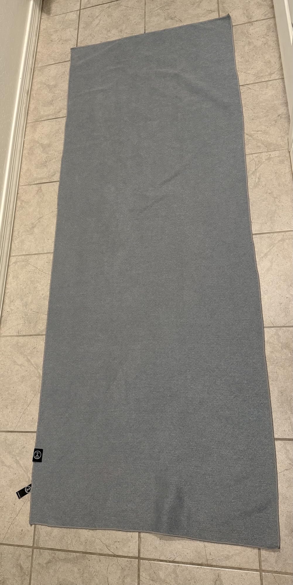 Tatago Yoga Mat Towel Non Slip for Hot Yoga. Our Hot Yoga Towel is Thicker, More Absorbent, and a Perfect Hot Pilates Mat Towel. 400GSM Microfiber Quick-Dry! customer photo 2