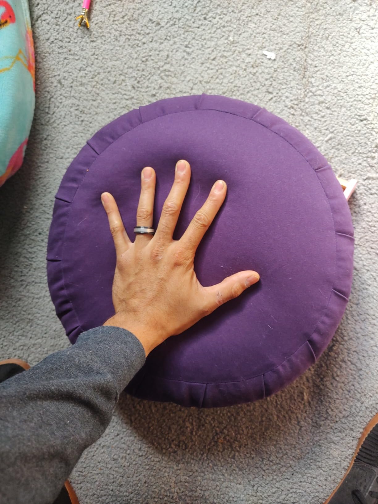 Round Zafu Meditation Cushion D=16