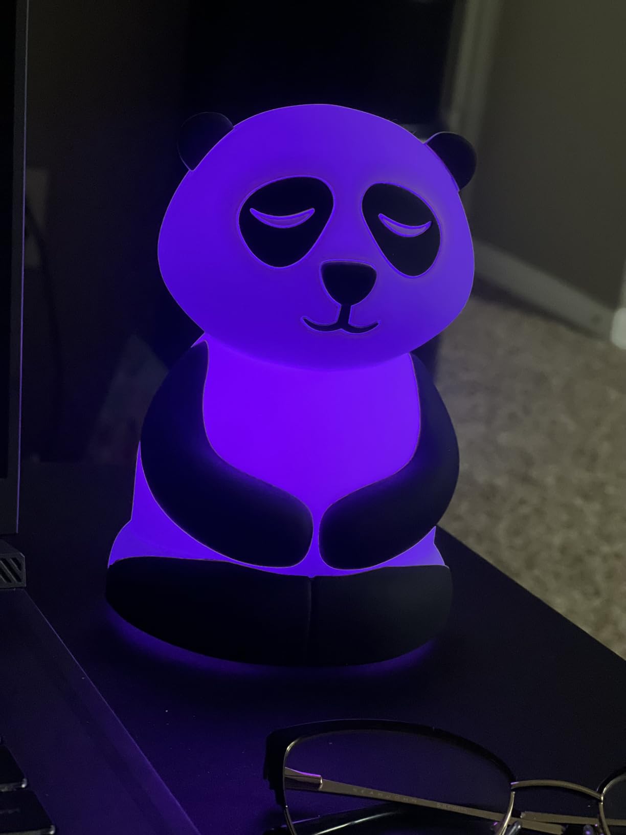 Calm Collective Peaceful Panda Breathing Trainer Light for Calming Stress, Anxiety Relief Items for ADHD, Mindfulness Meditation Tools for Depression, Great Self Care and Mental Health Gifts customer photo 1