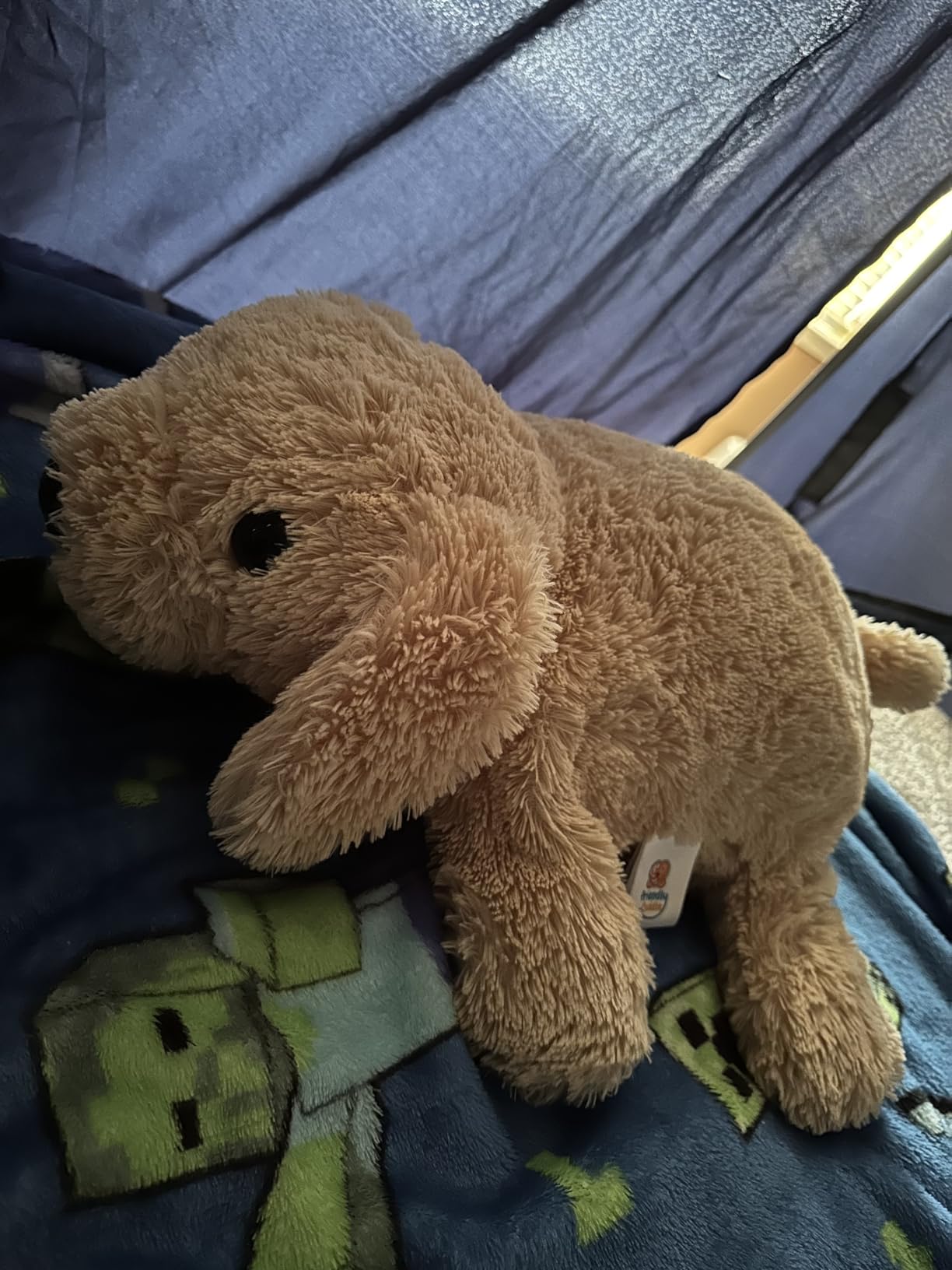 FRIENDLY CUDDLE Weighted Lap Blanket for Kids & Adults - Kids Weighted Blanket - ASD, Sensory Processing Weighted Stuffed Animals Dog Toy - Microwavable Weighted Lap Pad for Kids, 5 Lbs customer photo 1