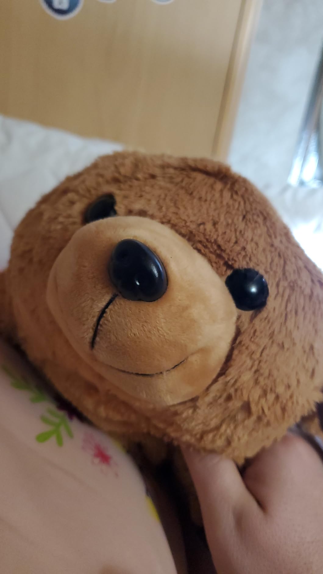 FRIENDLY CUDDLE Weighted Lap Blanket for Kids & Adults - Kids Weighted Blanket - ASD, Sensory Processing Weighted Stuffed Animals Dog Toy - Microwavable Weighted Lap Pad for Kids, 5 Lbs customer photo 2