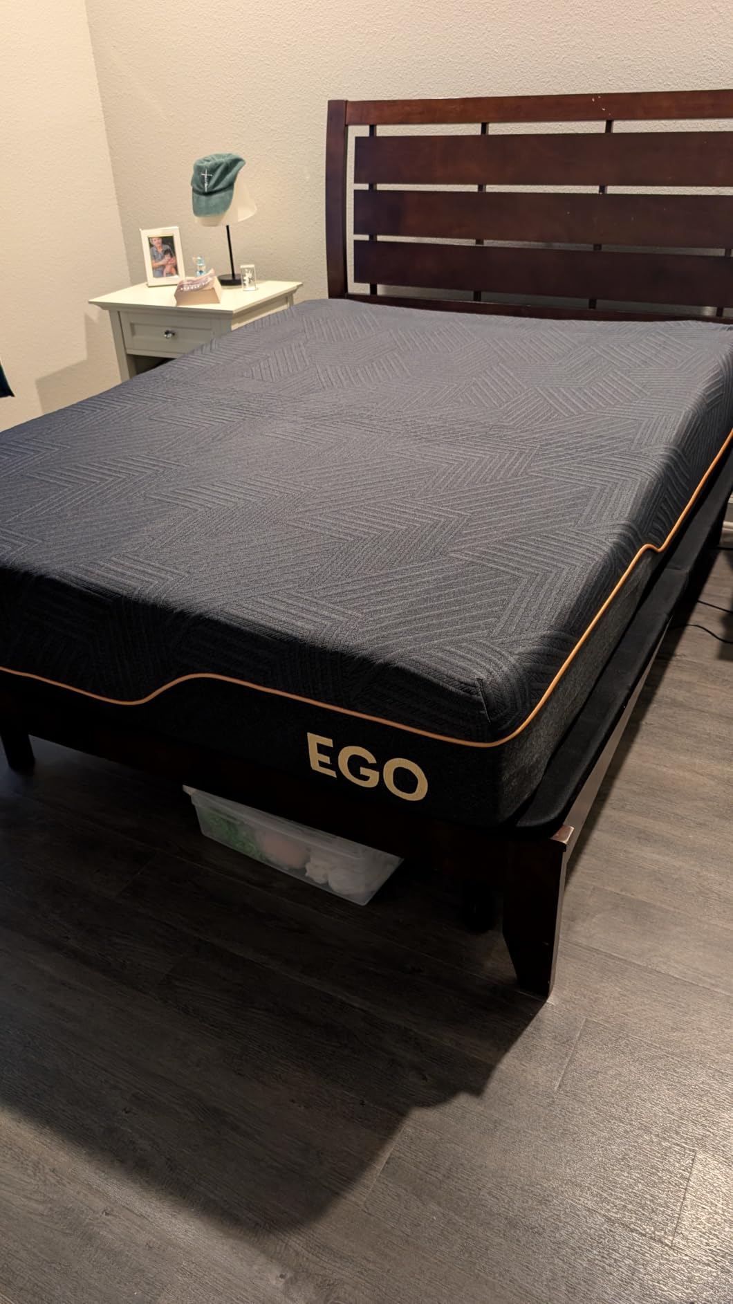 EGOHOME 14 inch Firm King Mattress, Memory Foam Mattress with Cooling Cover, Bed in a Box, CertiPUR-US Certified, Breathable and Supportive, Made in USA customer photo 2