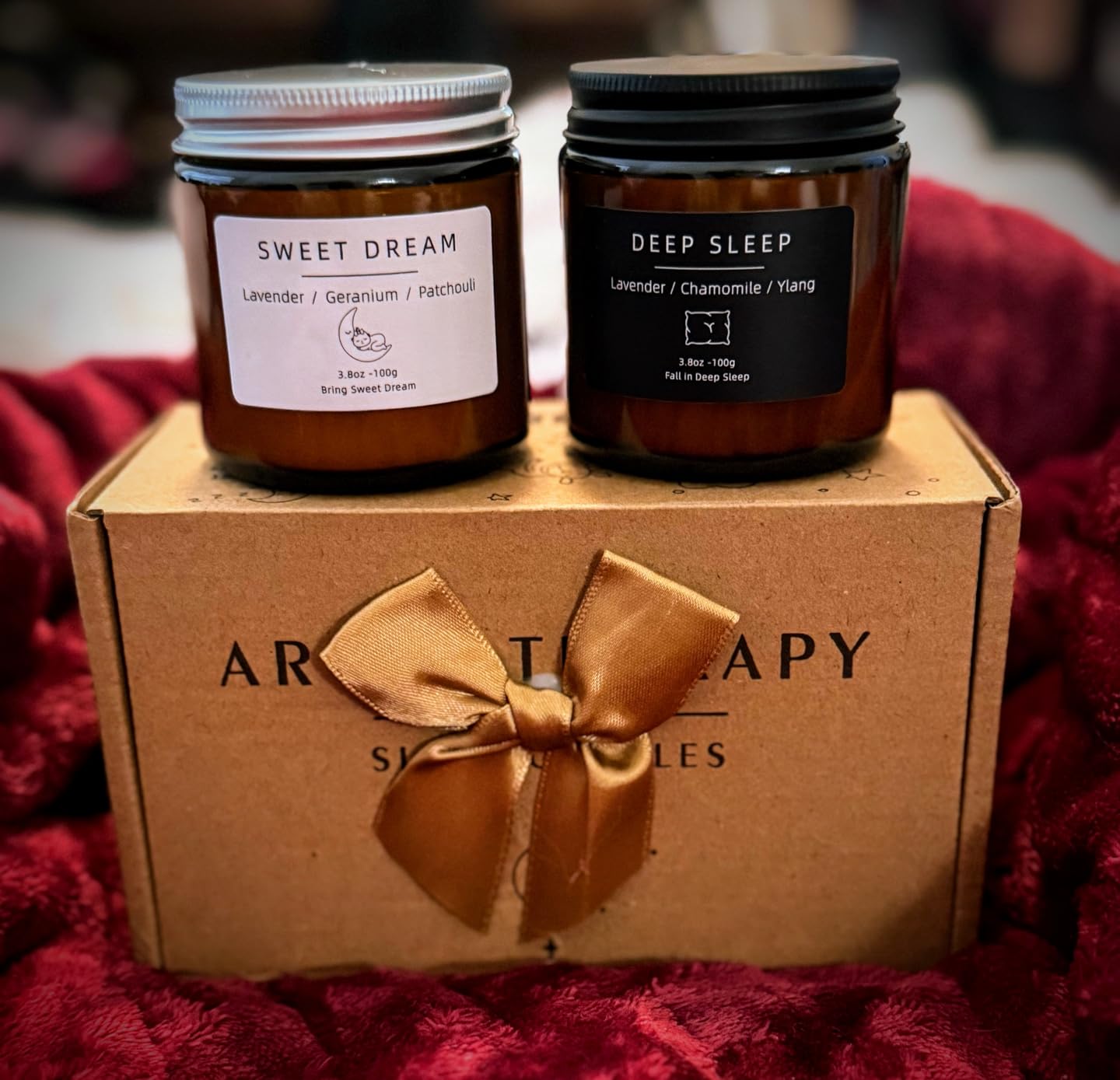 Scented Candles, BOYUJK Candles for Home Scented, Candle Set for Stress Relief and Promote Sleep, Candle Gifts for Women and Men customer photo 1