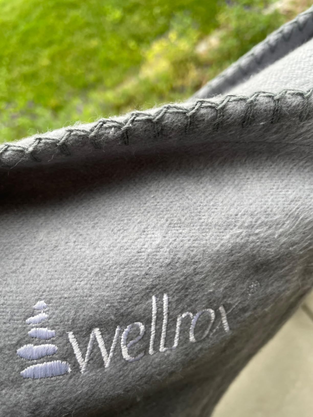 Wellrox Yoga Blanket 100% Indian Cotton - Yoga Blanket for Restorative Yoga Perfect, Relaxing, Renewing, Meditation Blanket customer photo 2