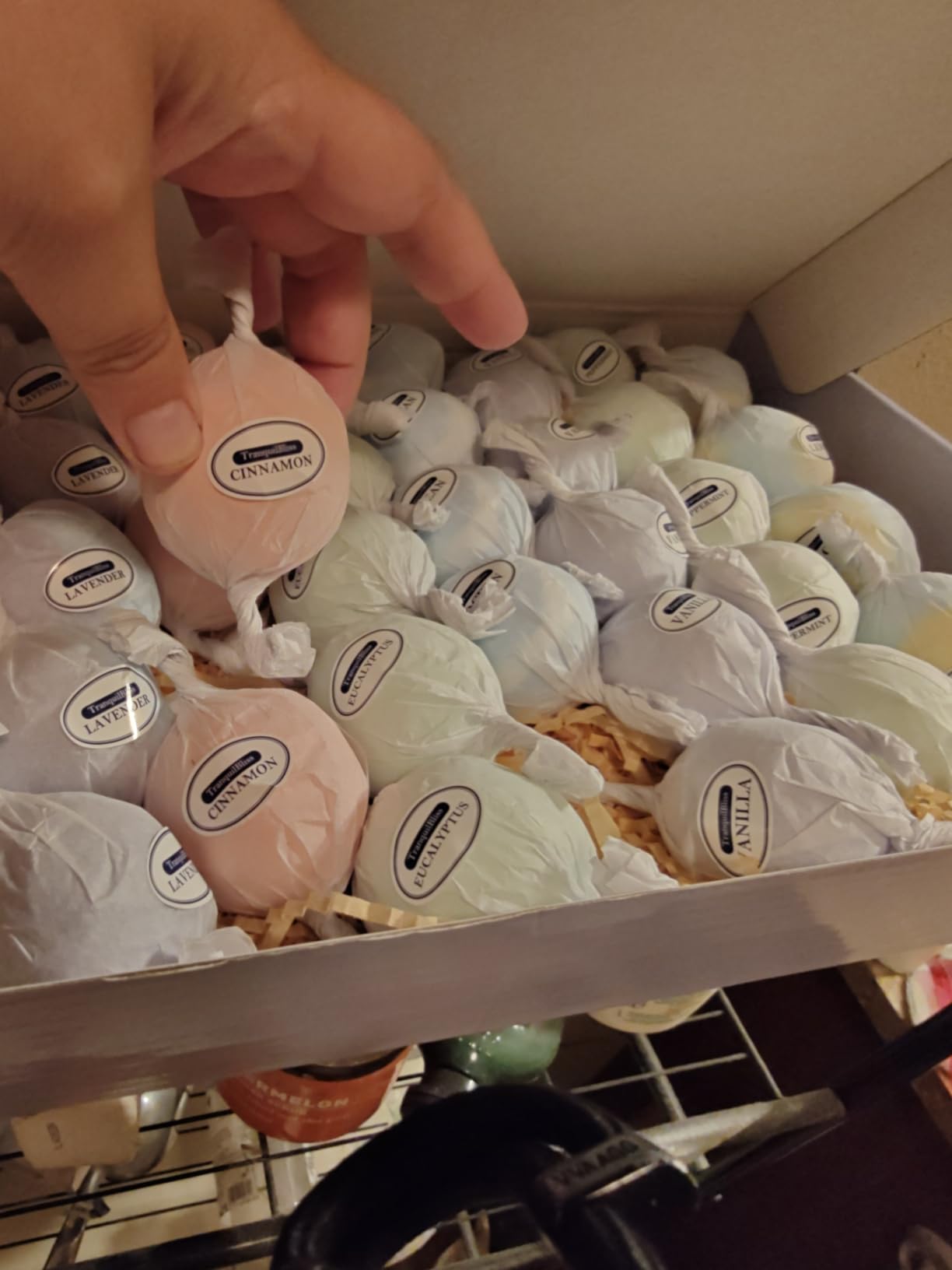 TranquilBliss Bath Bombs Set 50 PCS with 10 Rich Scents, Bath Bombs for Women, Natural Bubble Bombs with Shea Butter & Safe Oil, Ideal for Mother's Day, Valentine's Day, Christmas, Birthday Present customer photo 1