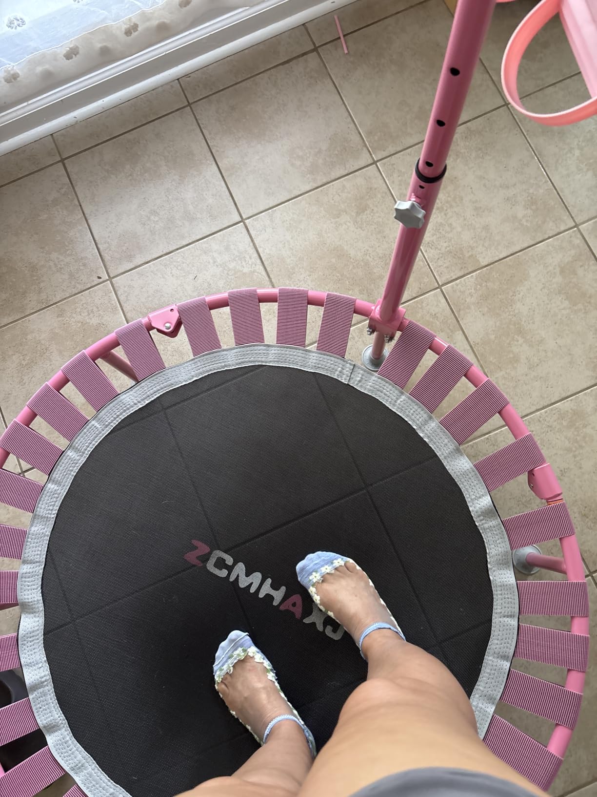 ZCMHAXJ Foldable Mini Trampoline, 40
