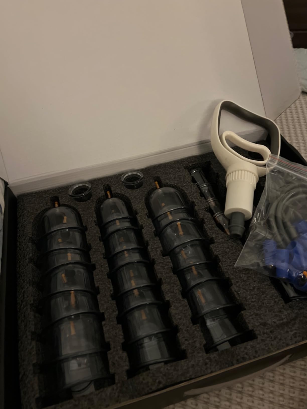 Cupluw Cupping Kit for Massage Therapy - 32 Cups Professional Chinese Cupping Set with Magnetics, Vacuum Cupping Therapy Set for Cellulite Reduction Muscle Pain Relief with Manual Pump customer photo 2