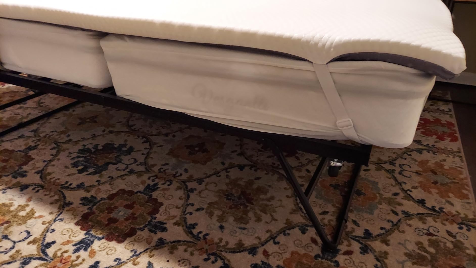Releep 3 Inch Firm Mattress Topper Queen Size, Memory Foam Bed Topper with Soft & Firm Options for Back Pain Relief, Mattress Topper with 2-Sided Cover, Ergonomic 5-Zone Design, CertiPUR Certified customer photo 1