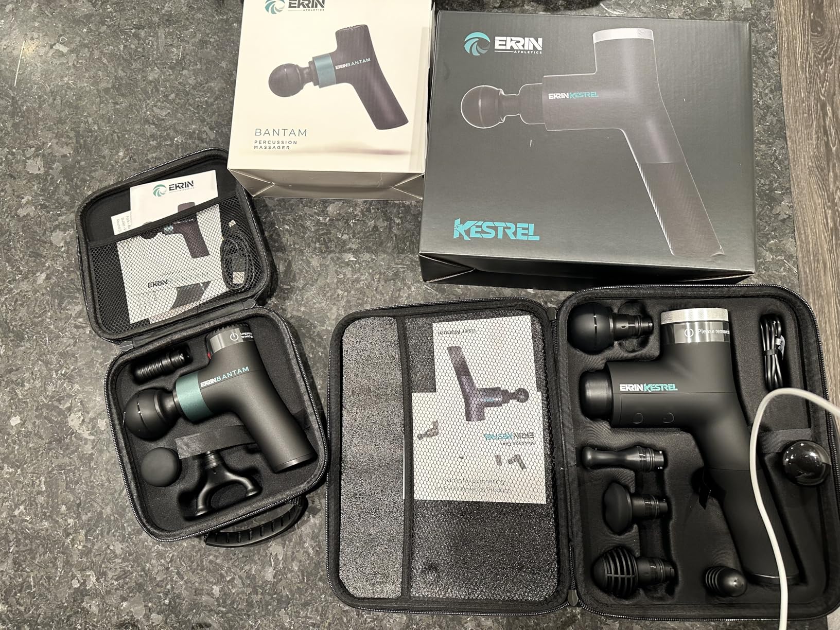 Ekrin Athletics Kestrel Massage Gun: Enhanced Precision & Comfort for Superior Muscle Recovery & Wellness customer photo 1