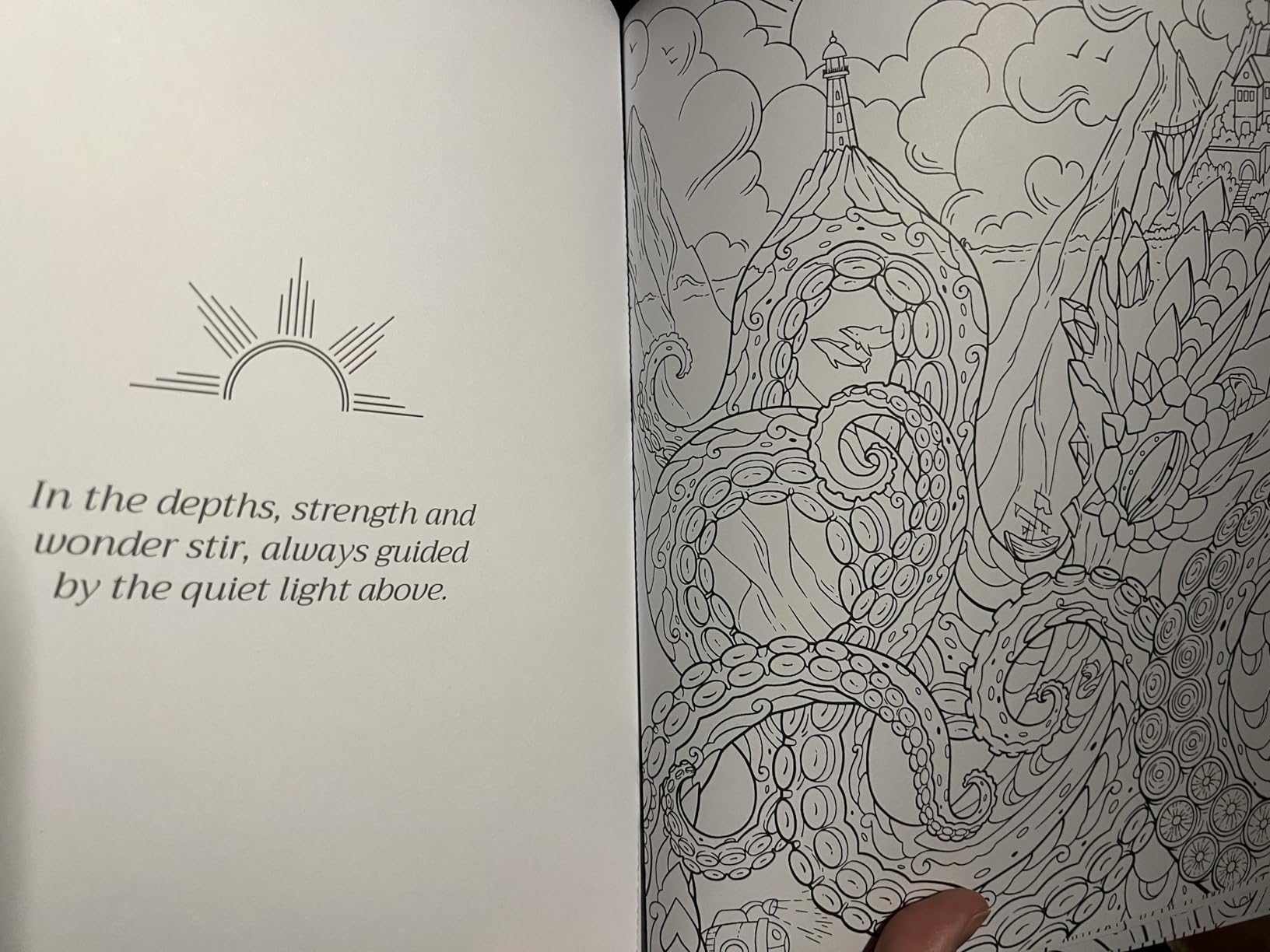 Premium Mandala Coloring Book for Adults - 50 Stress Relief Designs - 180gsm Thick Bleed-Proof Paper, Spiral Bound Lay-Flat, Perforated customer photo 1