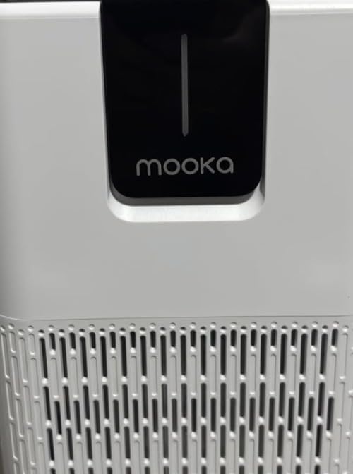 MOOKA H13 HEPA Air Purifier for Pets Dust Odor Smoke, Aromatherapy Function, Air Cleaner with 15dB Quiet Sleep Mode for Bedroom Office Living Room, M05, White, Covers 1250 Ft² customer photo 2