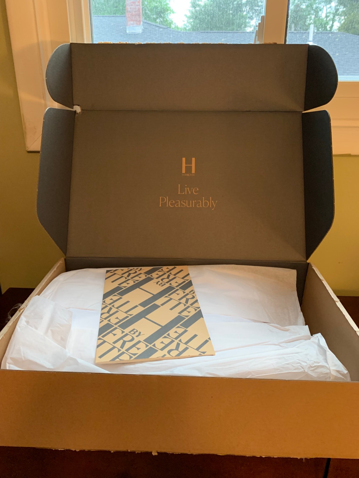 H by Frette Shawl Collar Bathrobe with Piping customer photo 1