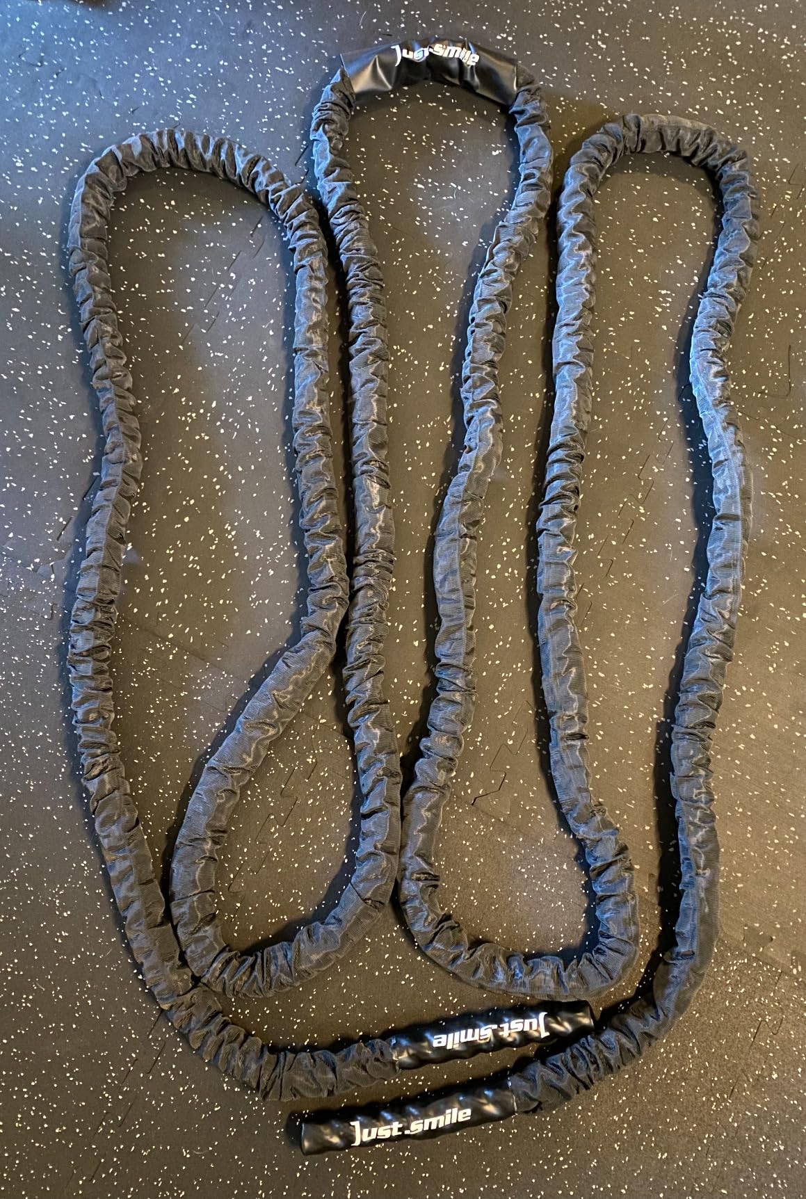 Just.smile Fitness Battle Rope, 30ft Length, 1.5