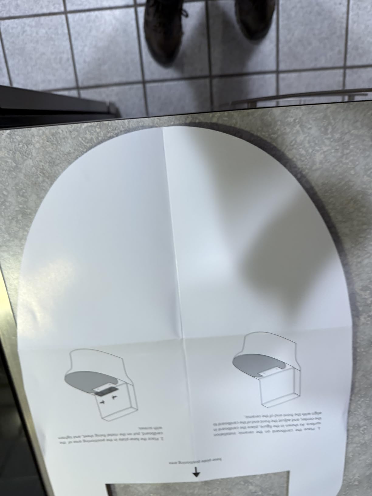 ALPHA BIDET iX Pure Bidet Toilet Seat in Elongated White | Ultra Low Profile | Endless Warm Water | Arced Stainless Steel Nozzle | Blue LED Nightlight | Dryer customer photo 1