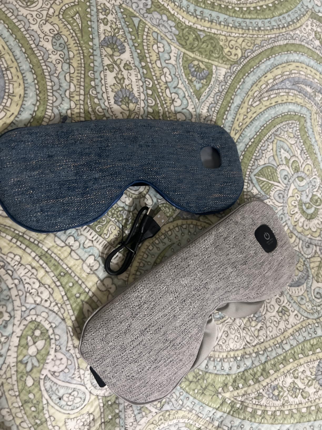 Heated Eye Mask - Cordless Eye Mask for Dry Eyes, FSA-HSA Eligible, Eye Relief, Improved Sleep, Washable Eye Heating pad for Travel and with Replaceable Shell customer photo 2