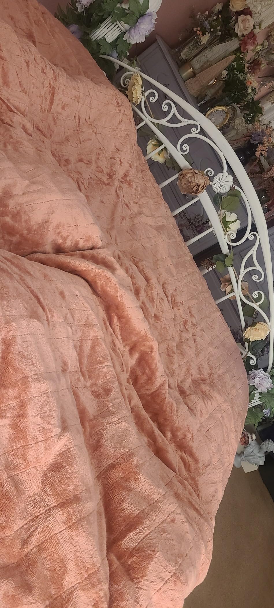 Bedsure Electric Blanket Queen Size - Dual Control Heated Weighted Blanket Queen with 10 Heat Settings, Fast Heating with 10 Time Settings (84x90 inches, Formal Gray) customer photo 1